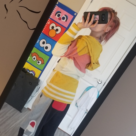 Cable and gauge sweater - Picture 8 of 8